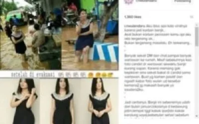 Beredar Meme Banjir Terbaru Si Cantik “Wulan”