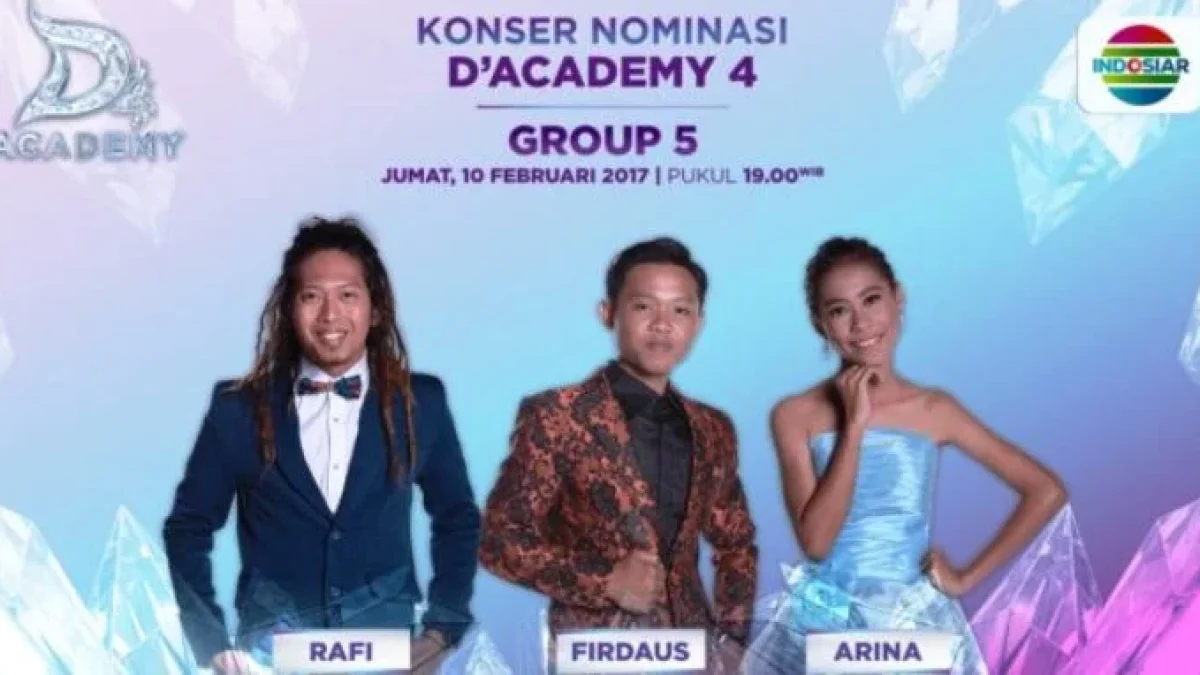 Hasil D’Academy 4 Tadi Malam: Arina Maumere Tersenggol di DA4 Grup 5 Top 21 Besar 10 Februari 2017