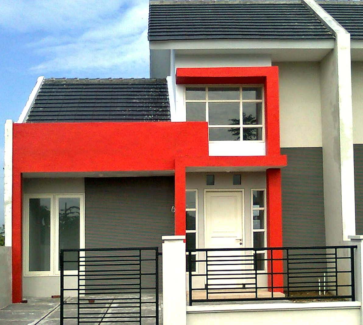  Desain Rumah Minimalis 2 Lantai  Setengah desain  rumah  