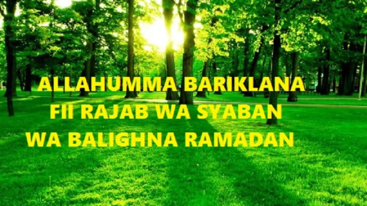 Gambar Kata-kata Bulan Rajab Terbaru 2023 1444H: Semoga Kita Diberkahi di Bulan Ini hingga Syaban dan Disampaikan Pada Ramadhan