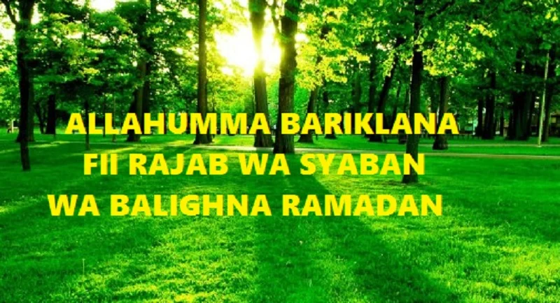 Gambar Kata-kata Bulan Rajab Terbaru 2023 1444H: Semoga Kita Diberkahi di Bulan Ini hingga Syaban dan Disampaikan Pada Ramadhan