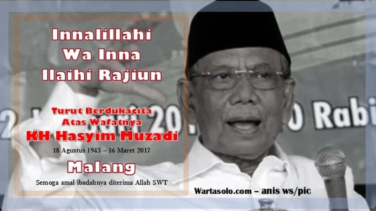 Inilah Profil, Biografi dan Biodata Lengkap KH. Hasyim Muzadi: Ulama Indonesia yang Nasionalis dan Pluralis