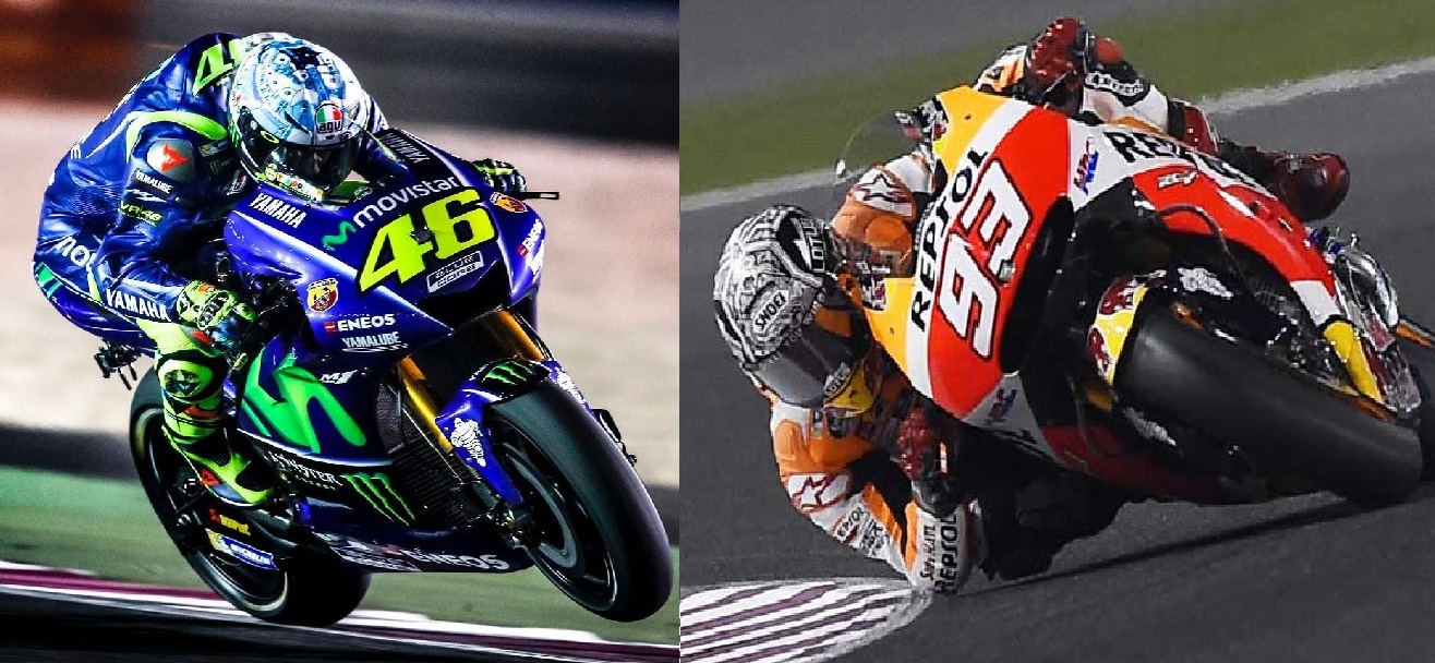 Jelang Balapan MotoGP Losail Qatar 2017 Marquez Tak 100% Berbeda Rossi Haus Balap