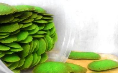 Resep Kue Kering Terpopuler: Cara Membuat Lidah Kucing Rasa Pandan Lezat Sekali