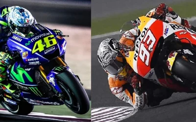 Seri Perdana MotoGP Qatar 2017: Marquez Tak Siap, Rossi Gatalan