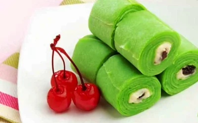 Resep Dan Cara Membuat Pandan Roll Kismis Paling Lumer Dimulut