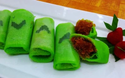 Resep dan Cara Membuat Dadar Gulung Isi Gula Kelapa Ala Jajanan Pasar Yang Mantap