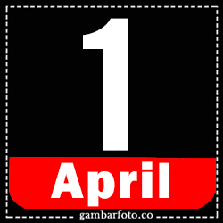 gambar bulan april 2017 animasi angka GIF welcome12 lengkap setiap harinya tanggal