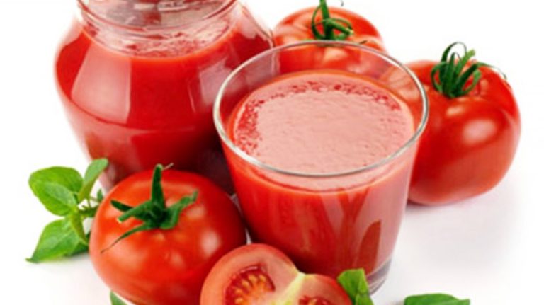 jus tomat dan mentimun segar