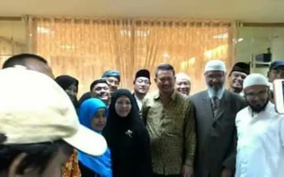 Jauh dari Hiruk Pikuk Raja Salman, Dr. Zakir Naik Telah Hadir di Indonesia