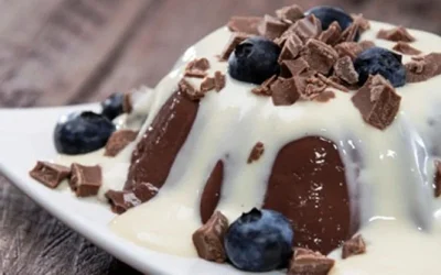 Resep Dan Cara Membuat Puding Coklat Saus Fla Enak, Lembut Dan Mudah Dibuat