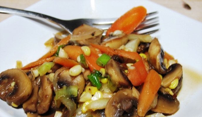 resep dan cara memasak jamur tiram saus kecap yang manatab