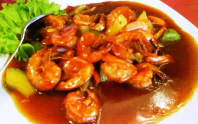 Resep dan Cara memasak Udang Manis Pedas Yang Mantab!
