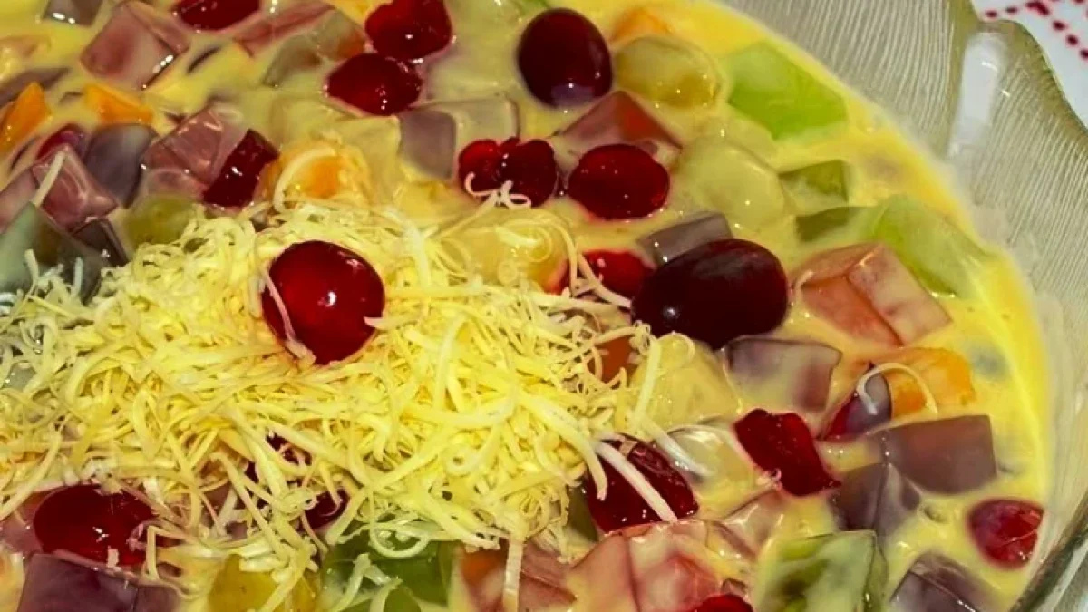 Salad Buah Saus Yogurt Paling Yummy