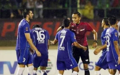Semifinal Leg 1 Piala Presiden 2017 : Maung Bandung Rapuh di Stadion Segiri, Samarinda (2/3/17)