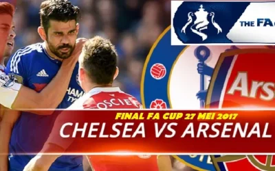 DP BBM CHELSEA vs ARSENAL FINAL FA CUP 2017: Wembley Stadium Duel Panas Pungkasan