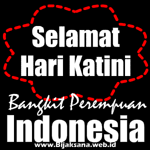 DP BBM Gambar Kata Bijak Kartini Animasi
