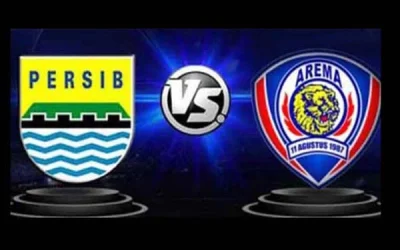 Gambar DP BBM Persib vs Arema FC: Untuk Semarak Gojek Traveloka Liga 1 2017