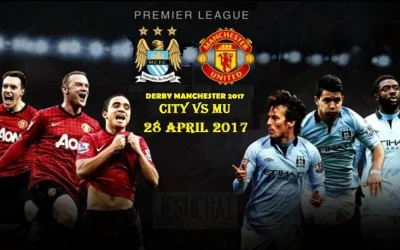 Derby Manchester 2017: Nonton Online City vs MU Laga Genting di mnc.com/ streaming