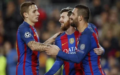 HASIL BARCELONA VS OSASUNA, Live Skor La Liga Spanyol Skor Akhir 7-1, 27/04/2017