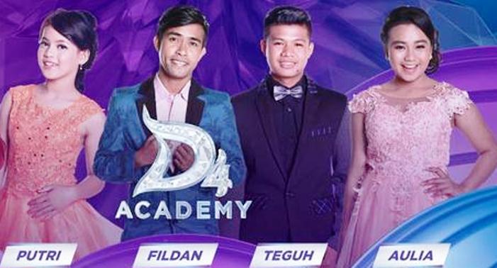 Jadwal Konser Final Top 4 Besar DA4, Inilah Peserta Finalis Yang Akan Tampil di D’Academy 4 Indosiar 27 dan 28 April 2017