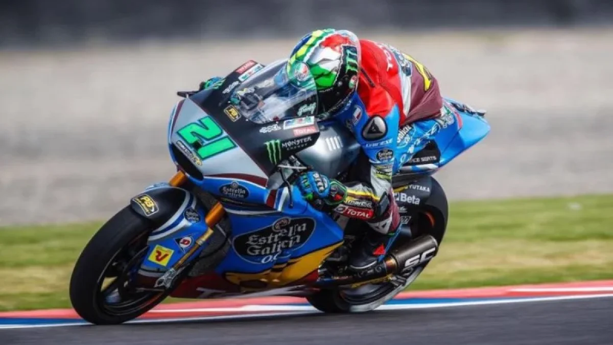 Juara Moto2 Argentina 2017: Franco MORBIDELLI Raja Podium Kelas moto2 MotoGP Seri Termas de Rio Hondo 9/04/2017