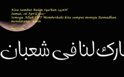Kata-kata Mutiara Menyambut Bulan Sya’ban: Ucapan dan Untaian Kalimat Islami Penggugah Iman