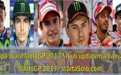 Klasemen MotoGP 2017 Terkini Usai Race COTA Amerika Tadi Malam 24/04/2017: Balapan Seri Ketiga GP di Circuit of Texas Americas