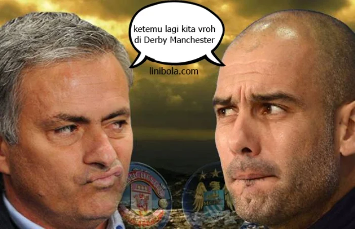 Kumpulan Meme Kocak Derby Manchester Terbaru 2017, DP BBM Dan Gambar Lucu Jelang United Vs City