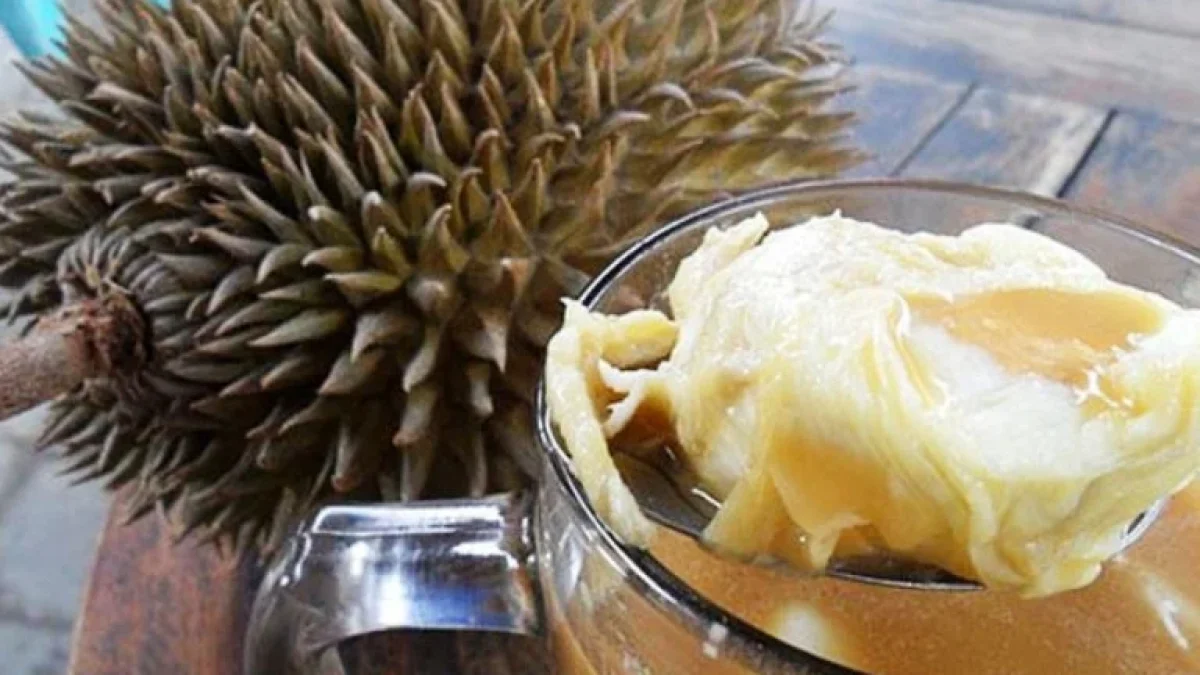 Wedang Bajigur Durian Spesial, Minuman Nikmat Penghangat Badan
