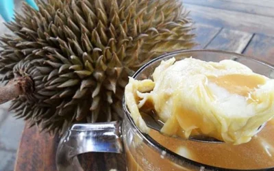 Wedang Bajigur Durian Spesial, Minuman Nikmat Penghangat Badan