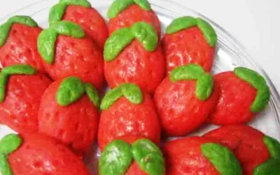 Kue Kering Spesial Idul Fitri 1438H: Cookies Stroberi, Tampilannya Yang Menggemaskan Banyak Disukai Anak-anak
