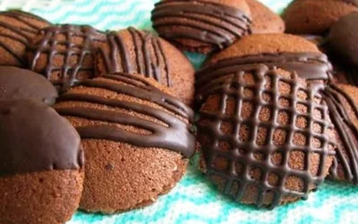 Kue Kering Spesial Idul Fitri 1438H: Sandwich Coklat Mint Enak, Renyah, Mudah Dibuat