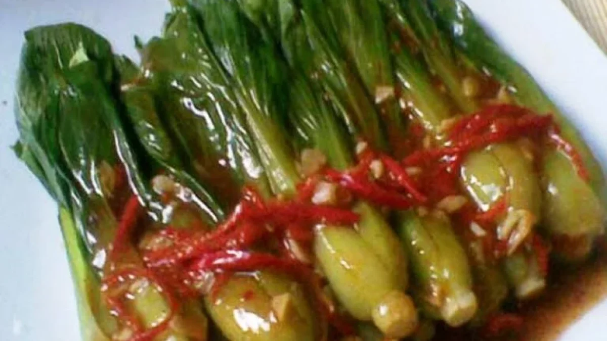 Pokcoy Saus Tiram, Sajian Sederhana Penuh Manfaat Cocok Untuk Menu Sahur