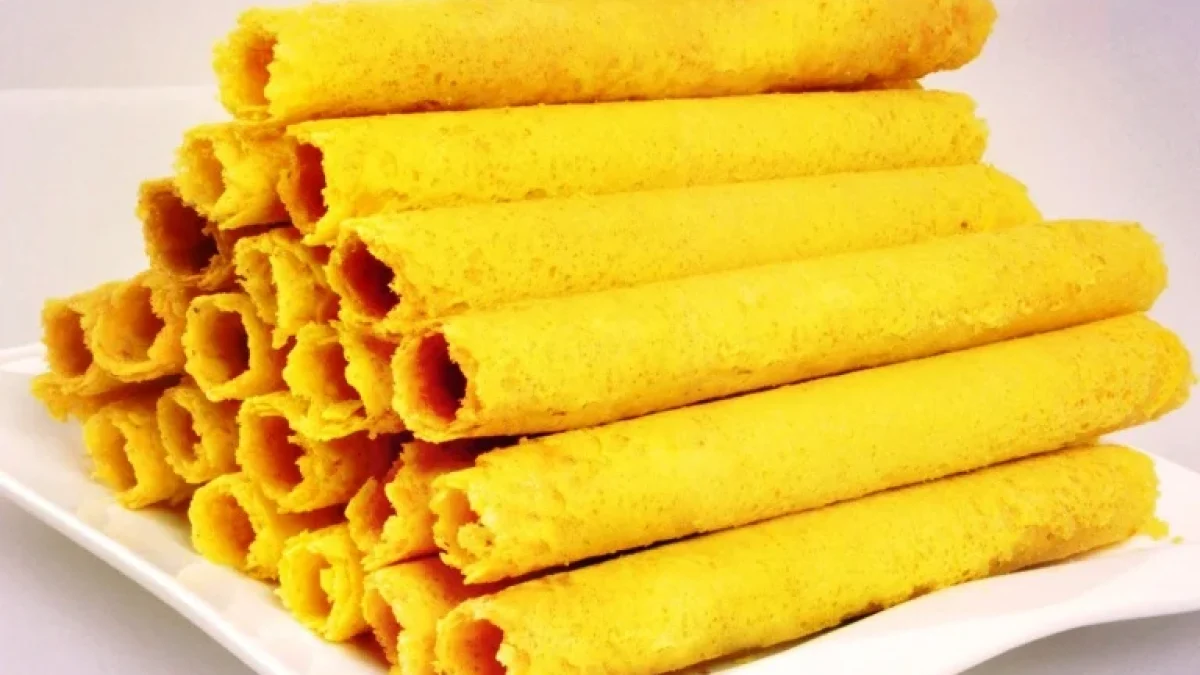 Kue Kering Kekinian 2017: Rollstick Strip Garing, Renyah Dan Enak Banget