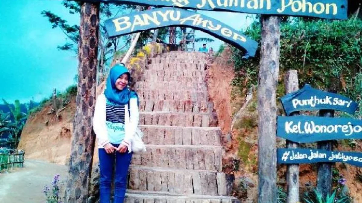 Wisata Baru Rumah Pohon Banyu Anyep Tempat  Selfie Yang Menawan
