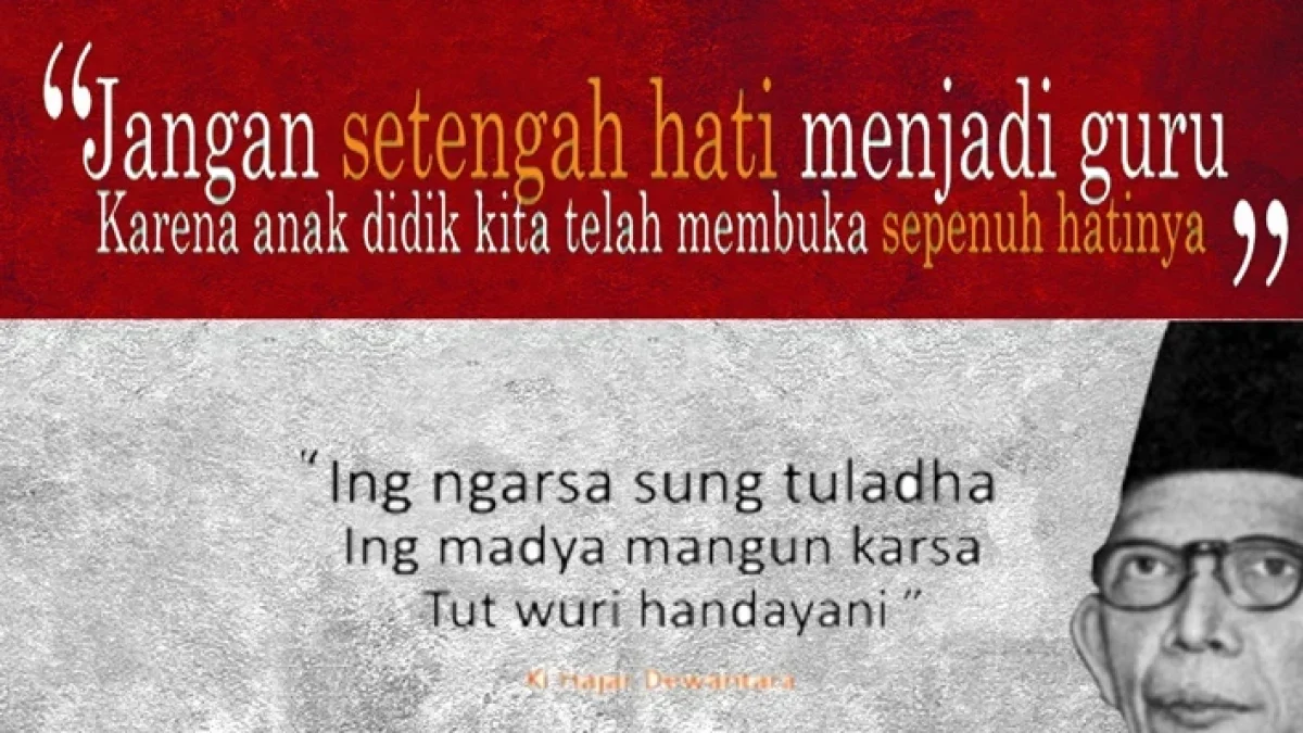 KATA-KATA BIJAK HARDIKNAS TERBARU, Ucapan Selamat Hari Pendidikan Nasional 2 Mei