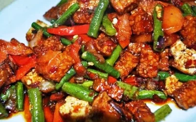 Menu Sahur Praktis: Tumis Kacang Panjang Pedas Nikmat