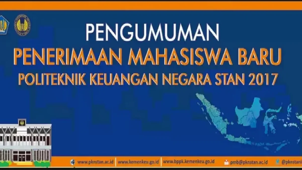 PENGUMUMAN STAN 2017: Website pknstan.ac.id Informasi Online PMB PKN Tahap 1