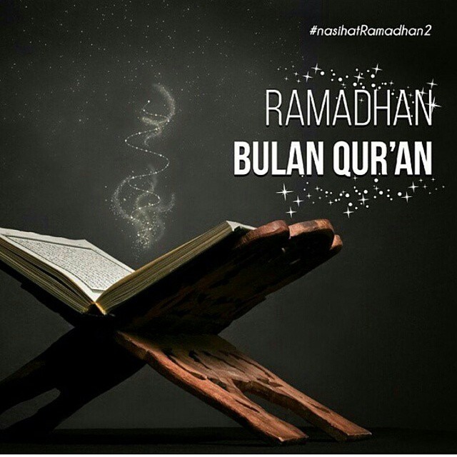 Gambar Kata Ramadhan Bulan Alquran