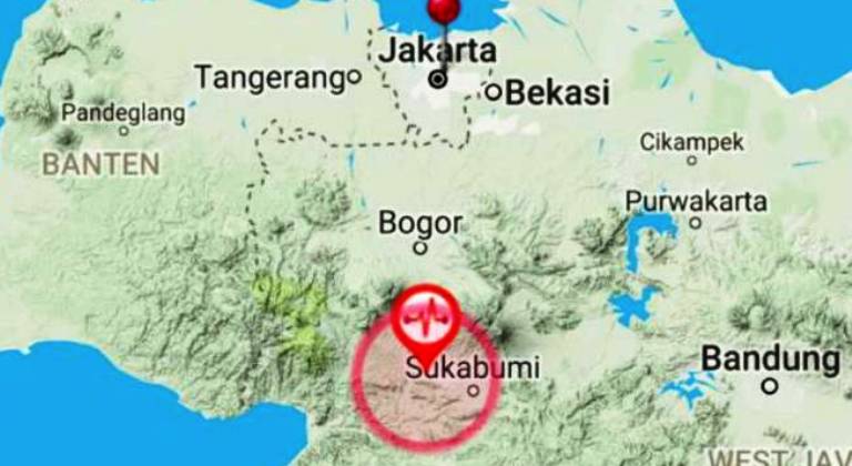 Gempa Sukabumi 12 Juni 2017, Getarannya Terasa Sampai Jabodetabek