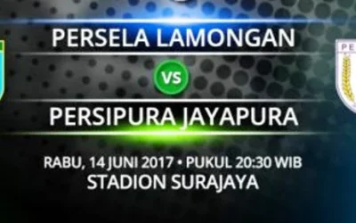Jadwal Siaran Langsung Persela vs Persipura, Gojek Traveloka Liga 1 Pekan 11 Live di tvone (14 Juni 2017)