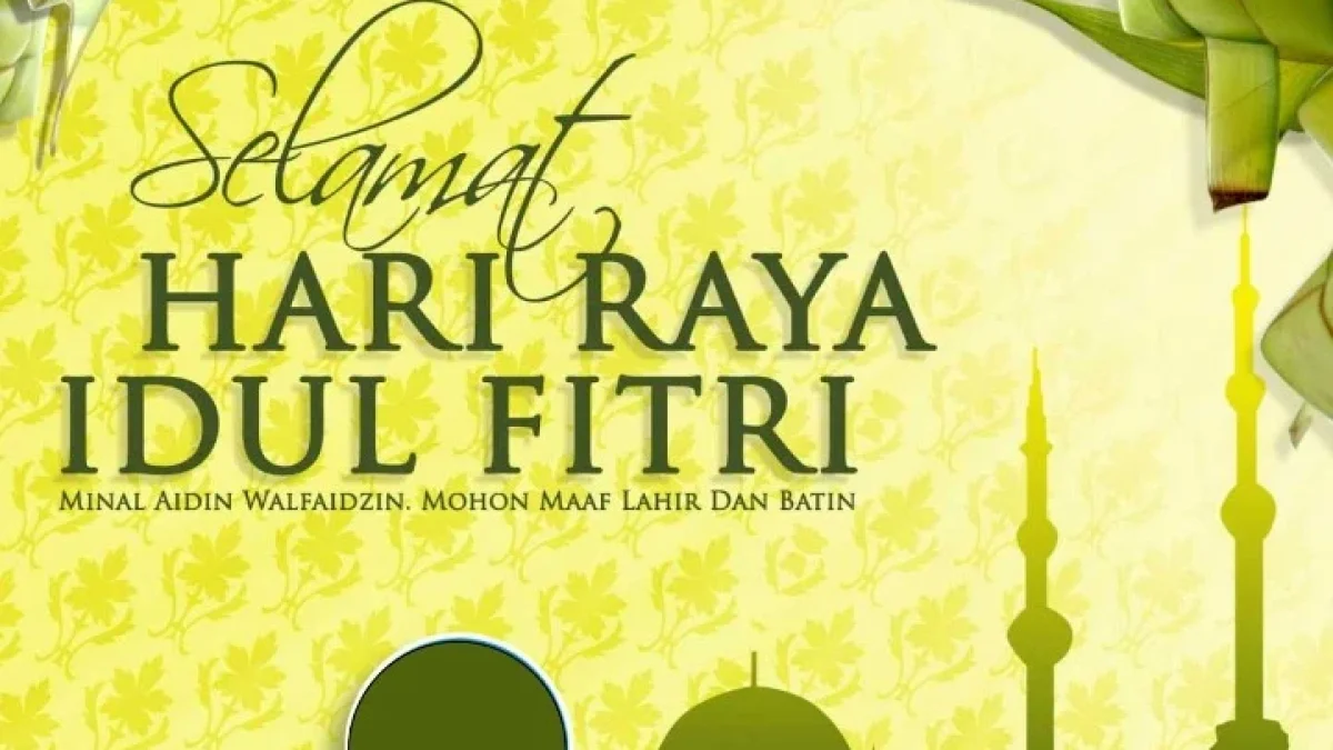 KATA-KATA MINTA MAAF MENYAMBUT HARI RAYA IDUL FITRI 2020: Kalimat Mutiara Menjelang Lebaran 1 Syawal 1441 H