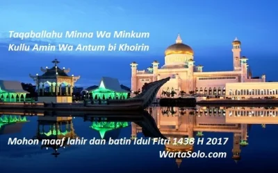 Kata-kata Menyambut Lebaran 2020 Idul Fitri 1441H Mohon Maaf Lahir Batin yang Penuh Makna, Taqoballahu Minna Waminkum