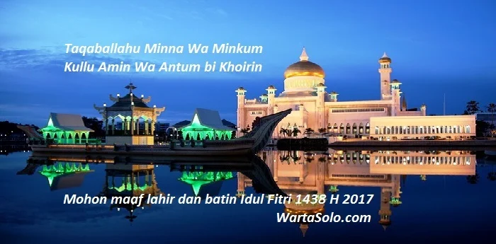 Kata-kata Menyambut Lebaran 2020 Idul Fitri 1441H Mohon Maaf Lahir Batin yang Penuh Makna, Taqoballahu Minna Waminkum