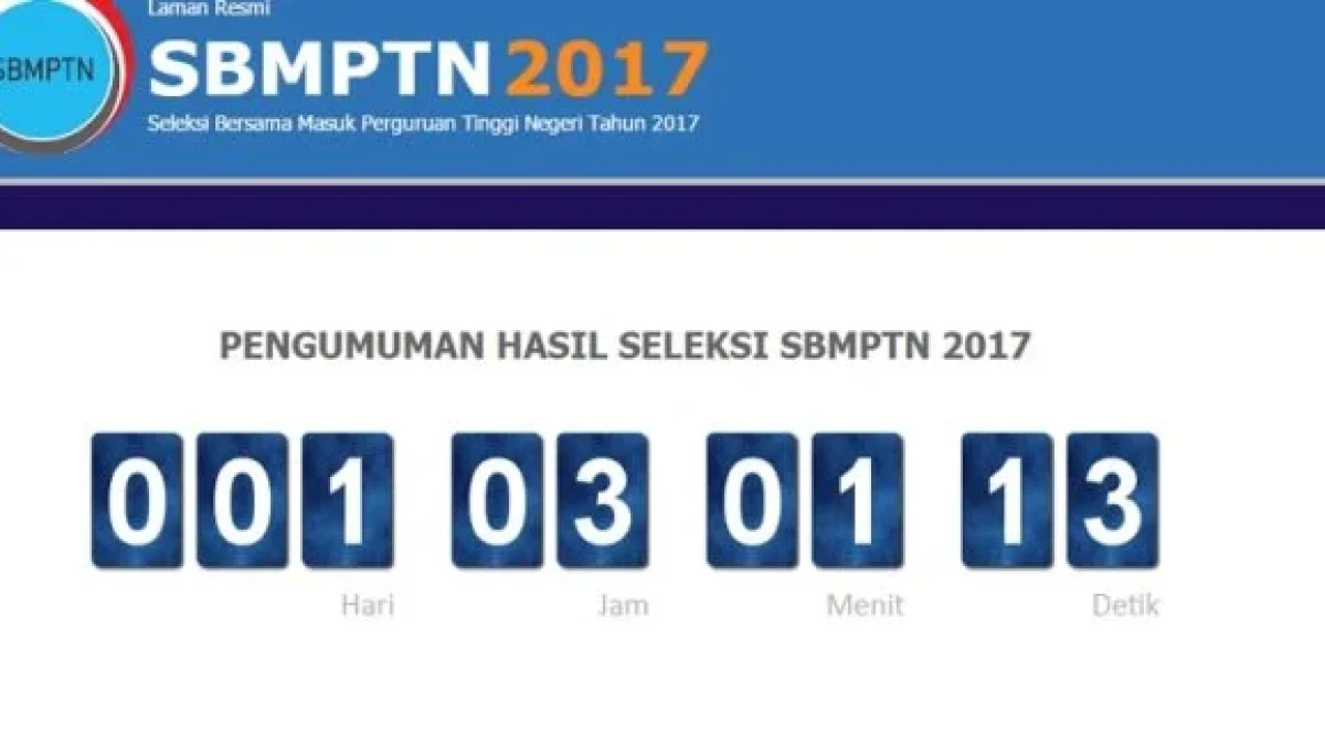 PENGUMUMAN HASIL SBMPTN 2017 Online Website sbmptn.ac.id: Cek Daftar Nama Lulus sbmptn.unhas.ac.id Yang Lulus Disini