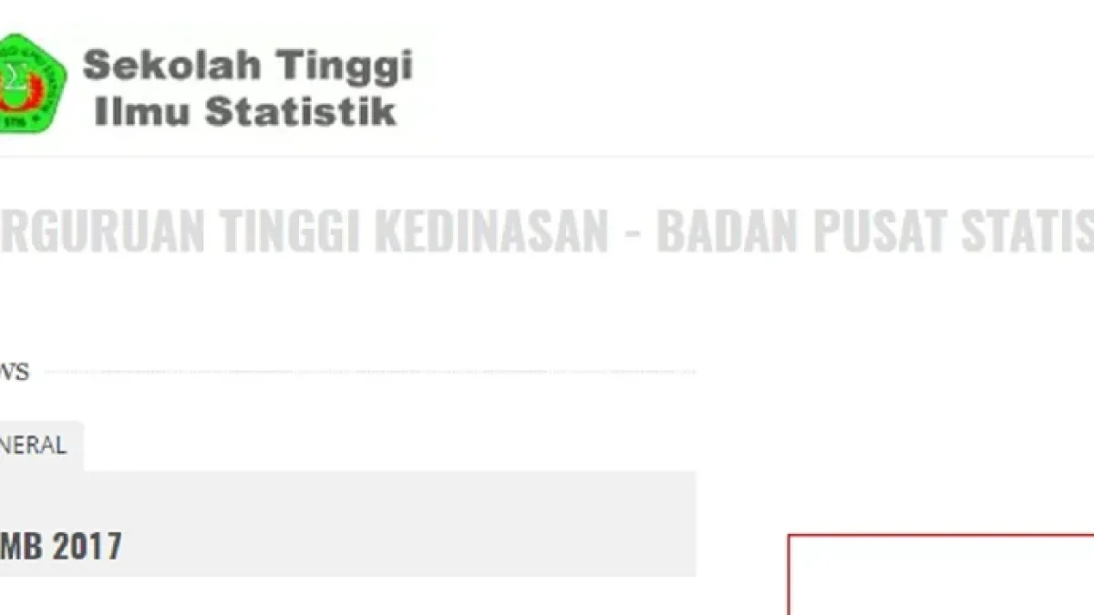 Pengumuman STIS Tahap II 2017 Lihat Daftar Nama Lulus Tes 2, Info Resmi Jadwal Ujian ke-3 Website stis.ac.id