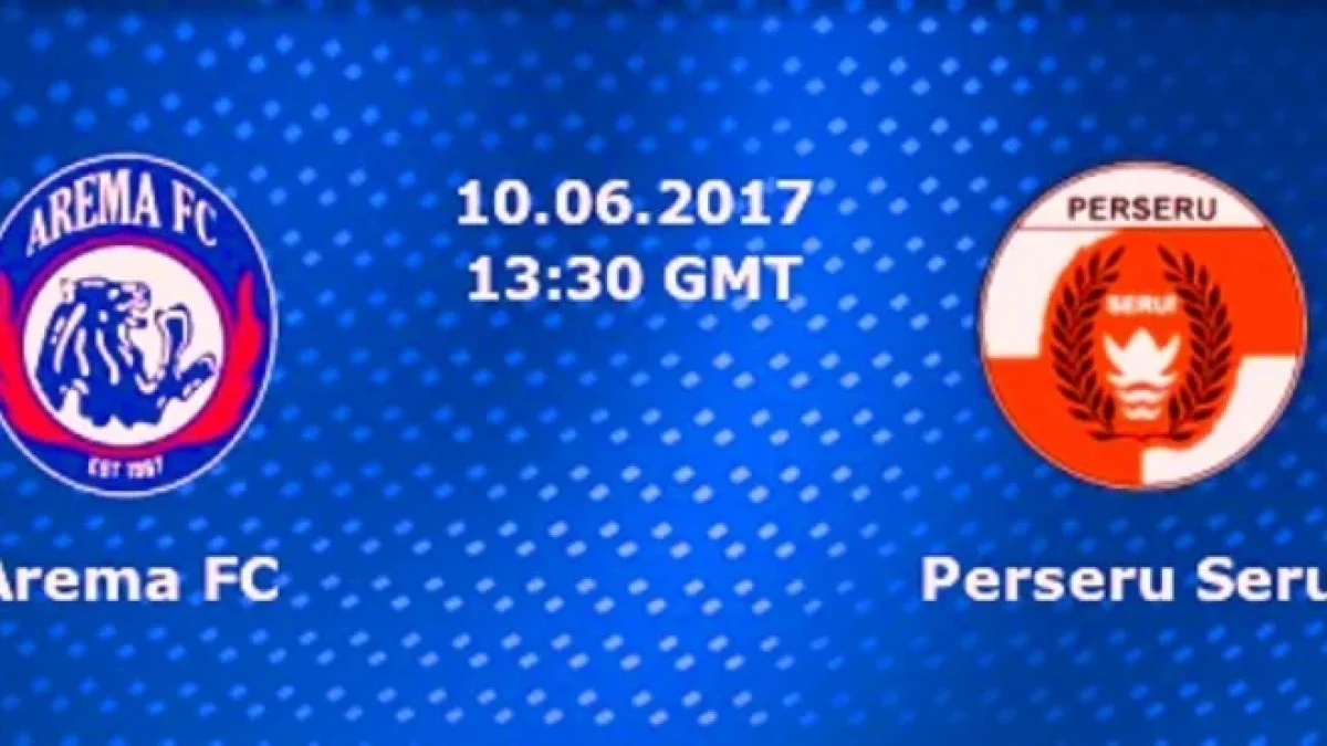 Predikisi Arema FC Vs Perseru Serui, Jadwal Liga 1 Gojek Traveloka Pekan 10 (10/6/2017) Live TVOne