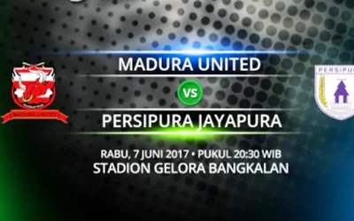 PREDIKSI Madura United FC vs Persipura Jayapura, Jadwal Gojek Traveloka Liga 1 Pekan 10 (7/6/17)