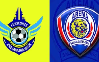 DP BBM Persegres Gresik United vs Arema FC Gojek Traveloka Liga 1 Musim 2017 Meme GIF Bergerak Terbaru